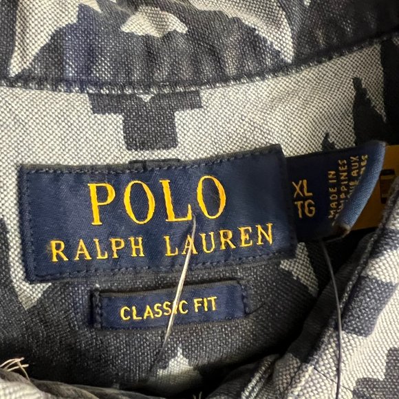 Polo Ralph Lauren - Southwestern Winter Aztec Tribal Button Down Shirt - Picture 5 of 7